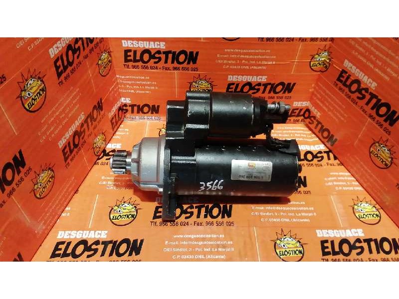 Recambio de motor arranque para audi a3 (8p) 2.0 tdi ambiente referencia OEM IAM 02M911023P 0986XL3582 