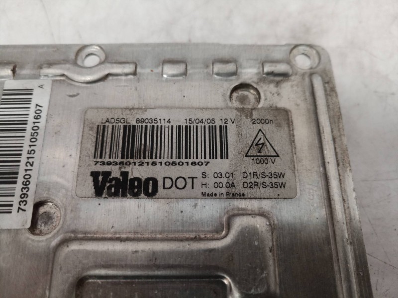 Recambio de centralita faros xenon para citroën c4 coupe referencia OEM IAM 89035114 89034934 89035114