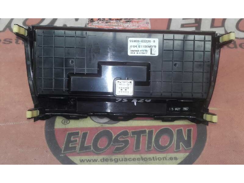 Recambio de mando climatizador para toyota auris 2.2 d-cat referencia OEM IAM 5590002220B  