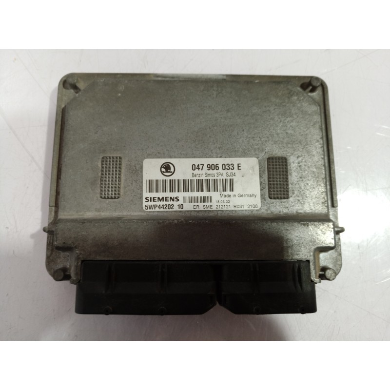 Recambio de centralita motor uce para skoda fabia (6y2/6y3) fresh referencia OEM IAM 047906033E 047906033 047906033