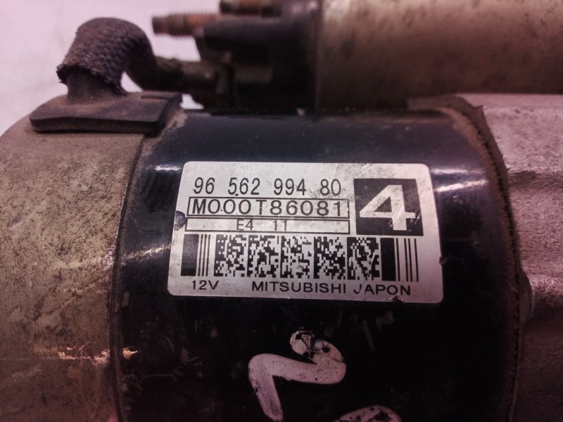 Recambio de motor arranque para peugeot 307 (s1) referencia OEM IAM 9656299480 9656299480 M000T86081