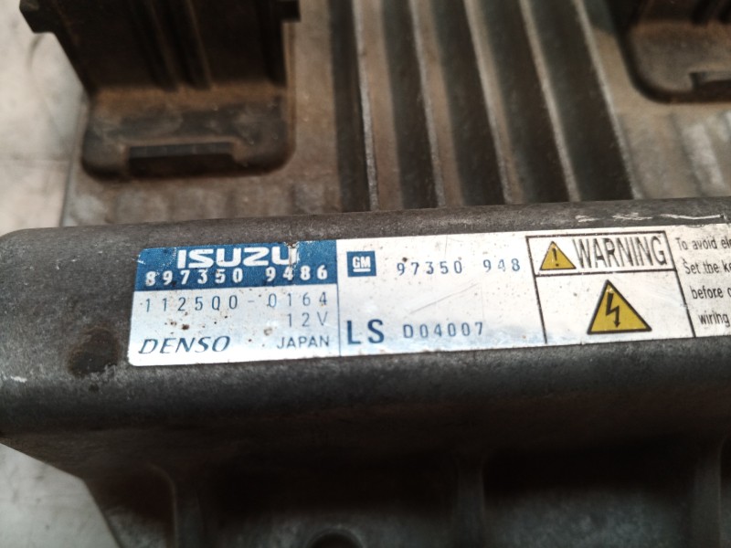 Recambio de centralita motor uce para opel meriva blue line referencia OEM IAM 97350948 1125000164 8973509486