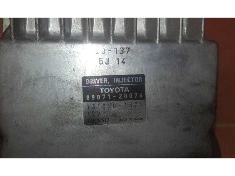 Recambio de modulo electronico para toyota auris 2.2 d-cat referencia OEM IAM 8987120070 CENTRALITA INYECCION 