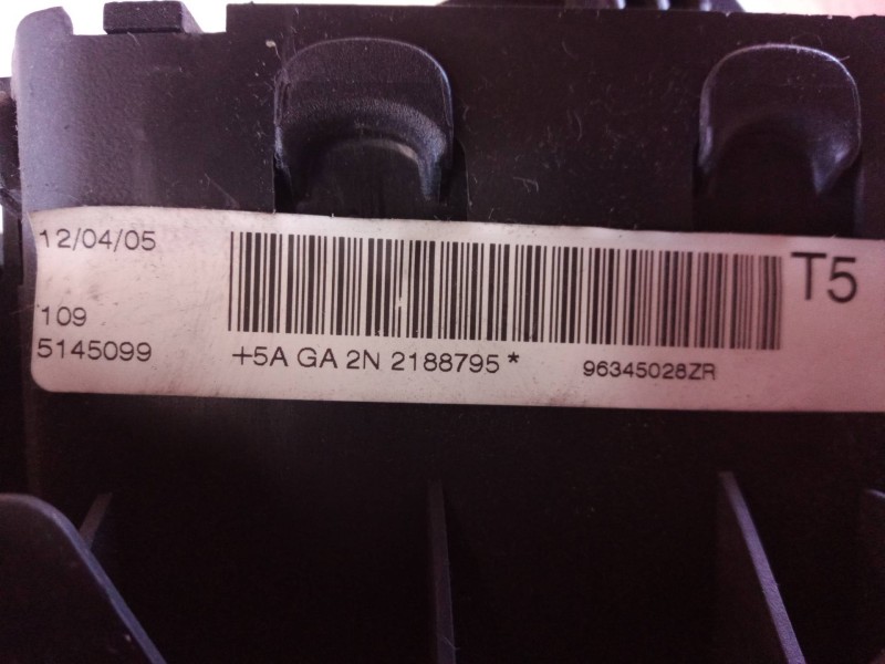 Recambio de airbag volante para peugeot 307 break / sw (s1) 1.6 hdi referencia OEM IAM 96345028ZR 96345028ZR 96345028ZR