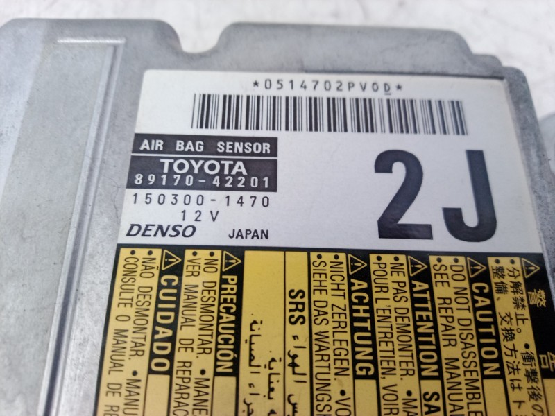 Recambio de centralita airbag para toyota rav 4 (a3) executive referencia OEM IAM 8917042201 8917042201 8917042201