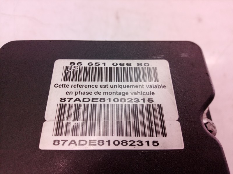 Recambio de abs para citroën c4 picasso business class referencia OEM IAM 0265950962 0265950962 9665106680