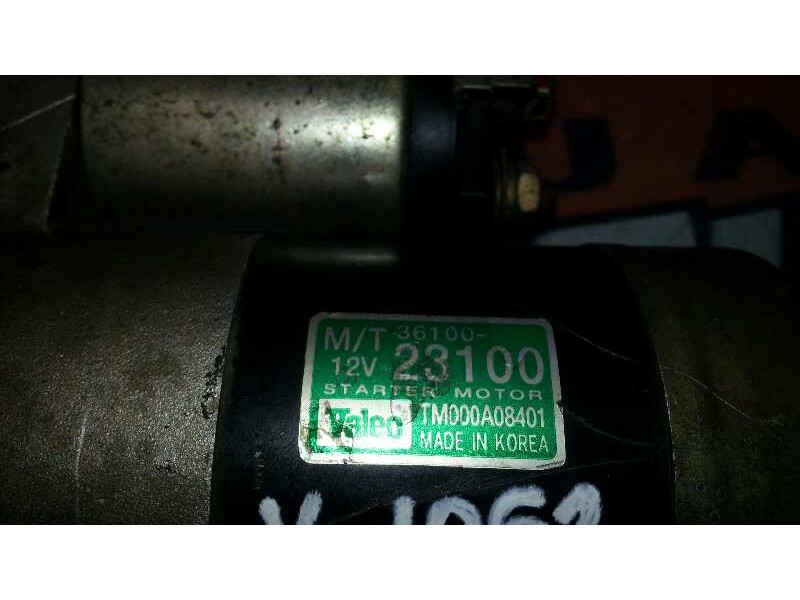 Recambio de motor arranque para hyundai matrix (fc) 1.8 cat referencia OEM IAM 3160023100  
