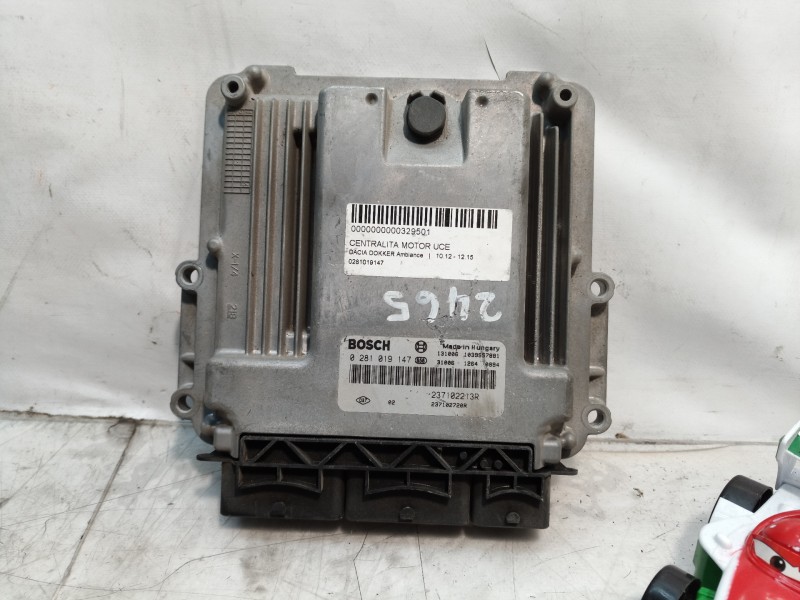 Recambio de centralita motor uce para dacia dokker ambiance referencia OEM IAM 0281019147 0281019147 237102213R