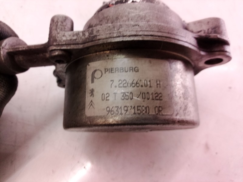 Recambio de depresor freno / bomba vacio para citroën c8 2.2 hdi fap cat (4hw) referencia OEM IAM 9631971580 9631971580 72266601