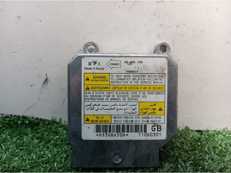 Recambio de centralita airbag para chevrolet kalos 1.4 cat referencia OEM IAM 96406168 96406168 HS3GBA50H