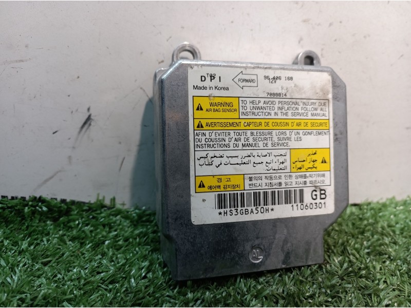 Recambio de centralita airbag para chevrolet kalos 1.4 cat referencia OEM IAM 96406168 96406168 HS3GBA50H