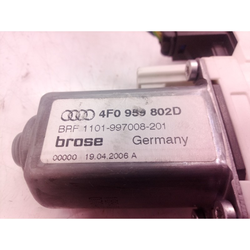 Recambio de motor elevalunas delantero derecho para audi a6 berlina (4f2) 3.0 tdi quattro (165kw) referencia OEM IAM 4F0959802D 