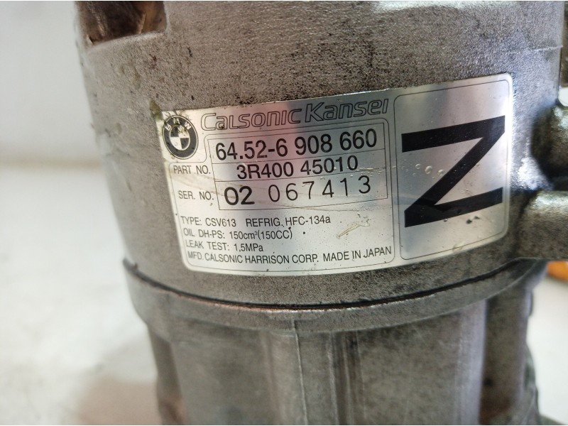 Recambio de compresor aire acondicionado para bmw serie 3 compact (e46) 316ti referencia OEM IAM 3R40045010 3R40045010 3R4004501