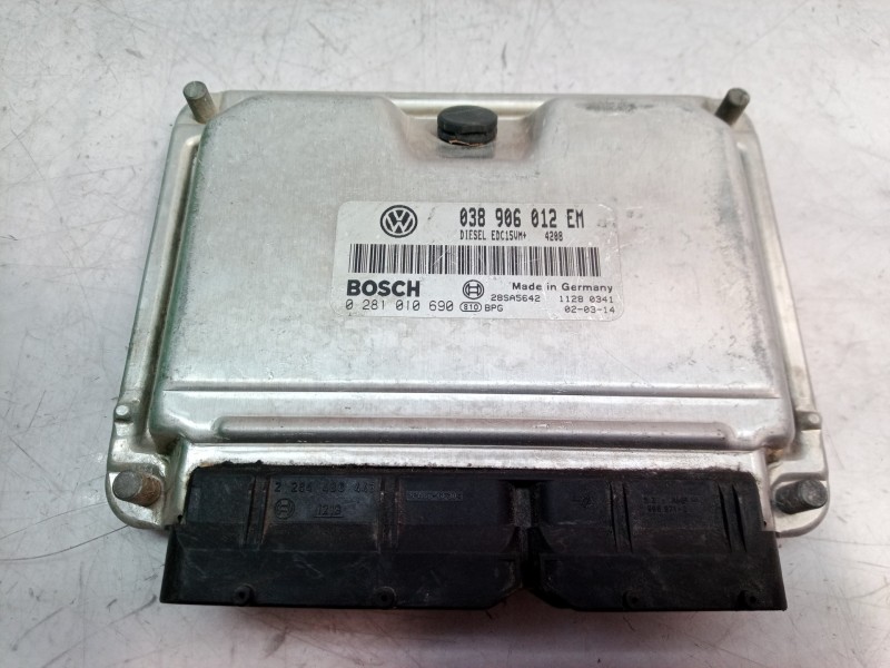 Recambio de centralita motor uce para seat ibiza (6l1) 1.9 sdi referencia OEM IAM 038906012EM 038906012 0281010690