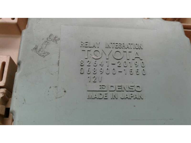 Recambio de caja reles / fusibles para toyota rav 4 funcruiser (a1) básico referencia OEM IAM 8264120190 0689001550 8264120190