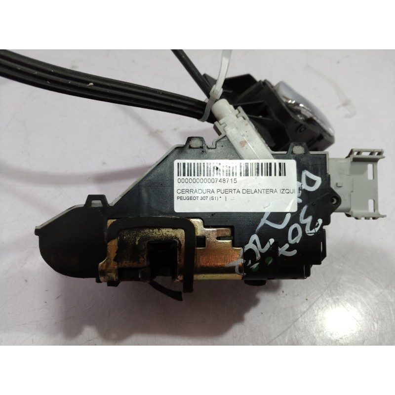 Recambio de cerradura puerta delantera izquierda para peugeot 307 (s1) referencia OEM IAM   