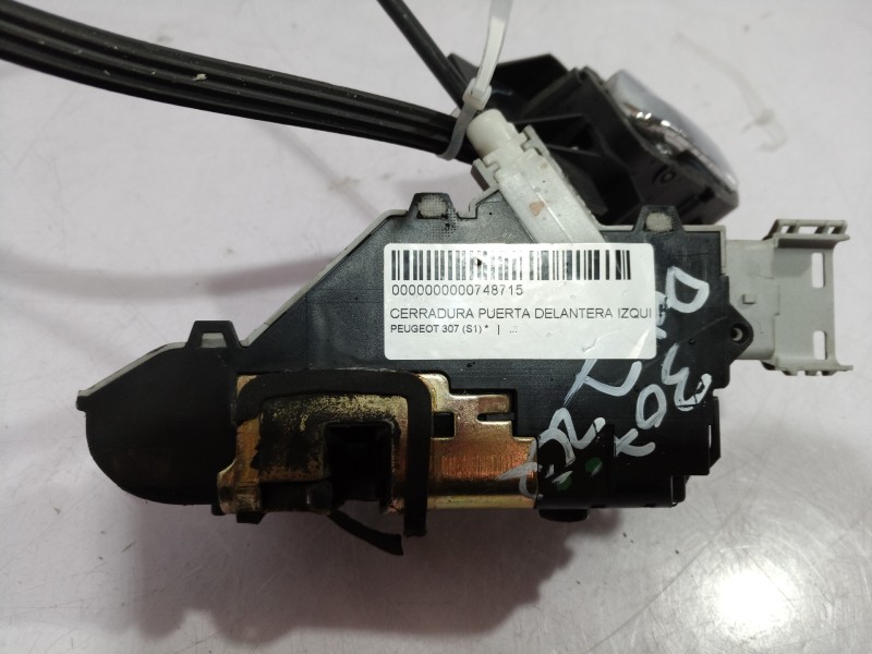 Recambio de cerradura puerta delantera izquierda para peugeot 307 (s1) referencia OEM IAM   