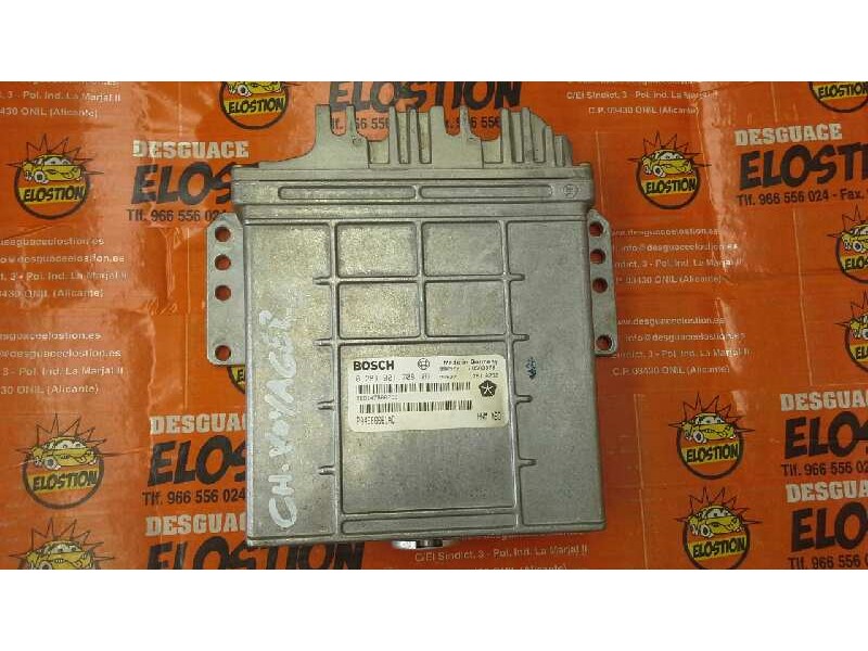 Recambio de centralita motor uce para chrysler voyager (gs) 2.5 turbodiesel referencia OEM IAM P04686661AC  