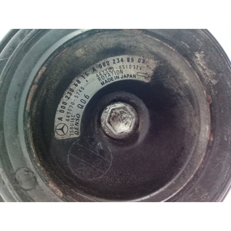 Recambio de compresor aire acondicionado para mercedes-benz vito (w638) caja cerrada referencia OEM IAM A0002306811 A0002306811 