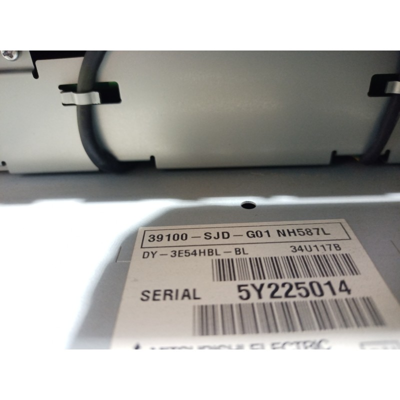 Recambio de sistema audio / radio cd para honda fr-v (be) 1.7 referencia OEM IAM 39100SJDG01 39100SJDG01 39100SJDG01