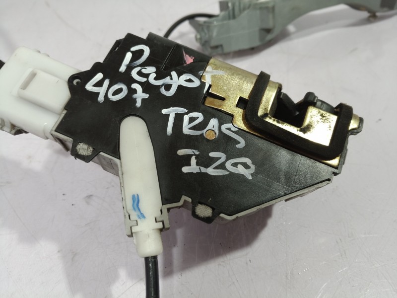 Recambio de cerradura puerta trasera izquierda para peugeot 407 referencia OEM IAM 9659854380 9659854380 9659854380