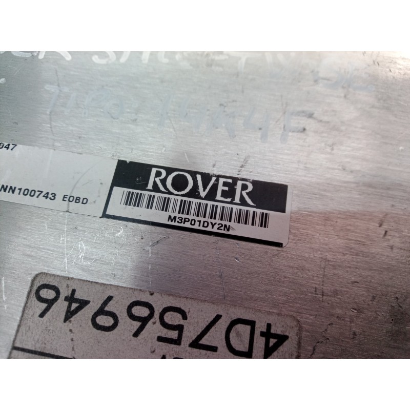 Recambio de centralita motor uce para mg streetwise 1.4 16v cat referencia OEM IAM M3P01DY2N M3P01DY2N M3P01DY2N