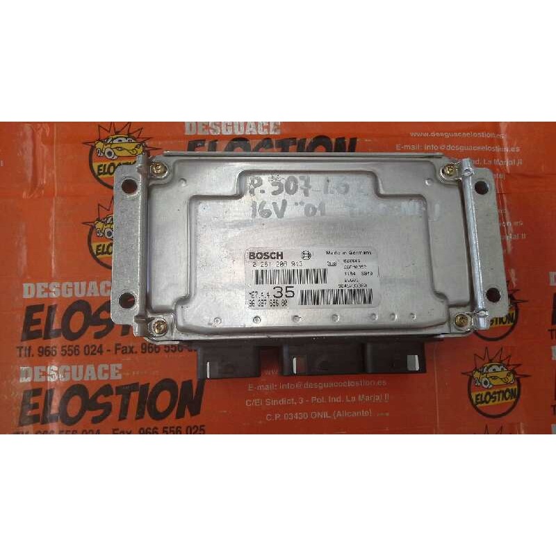 Recambio de centralita motor uce para peugeot 307 (s1) 1.6 16v cat referencia OEM IAM 9638765680  