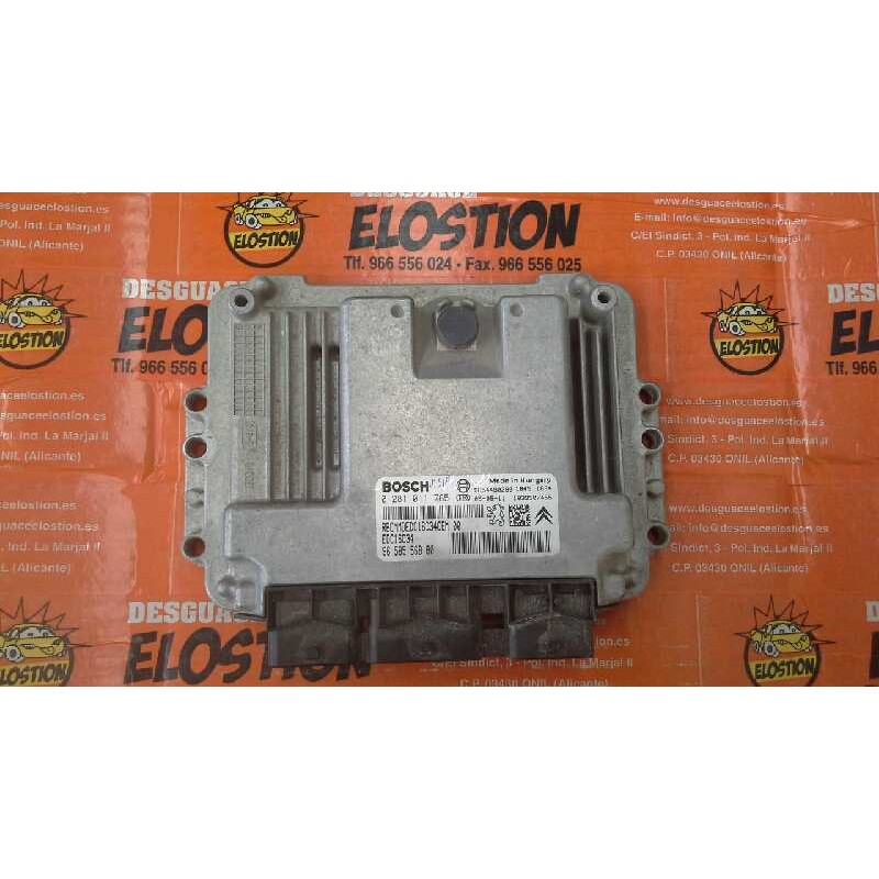 Recambio de centralita motor uce para citroën c2 1.4 hdi referencia OEM IAM 9658556880  