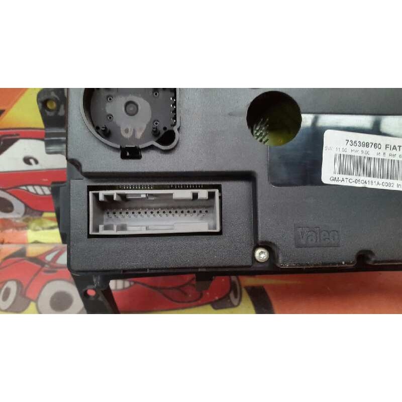 Recambio de mando climatizador para fiat croma (194) 1.9 8v multijet dynamic referencia OEM IAM p69622201504180082 735398760 