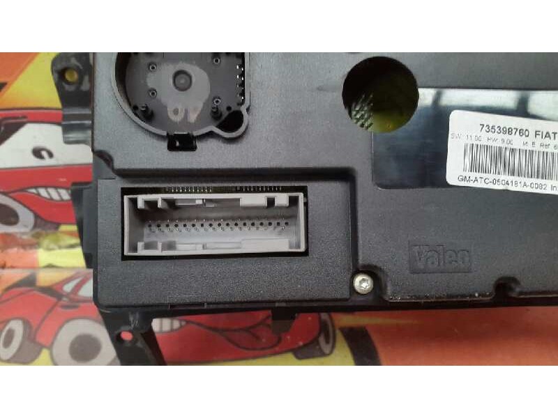 Recambio de mando climatizador para fiat croma (194) 1.9 8v multijet dynamic referencia OEM IAM p69622201504180082 735398760 