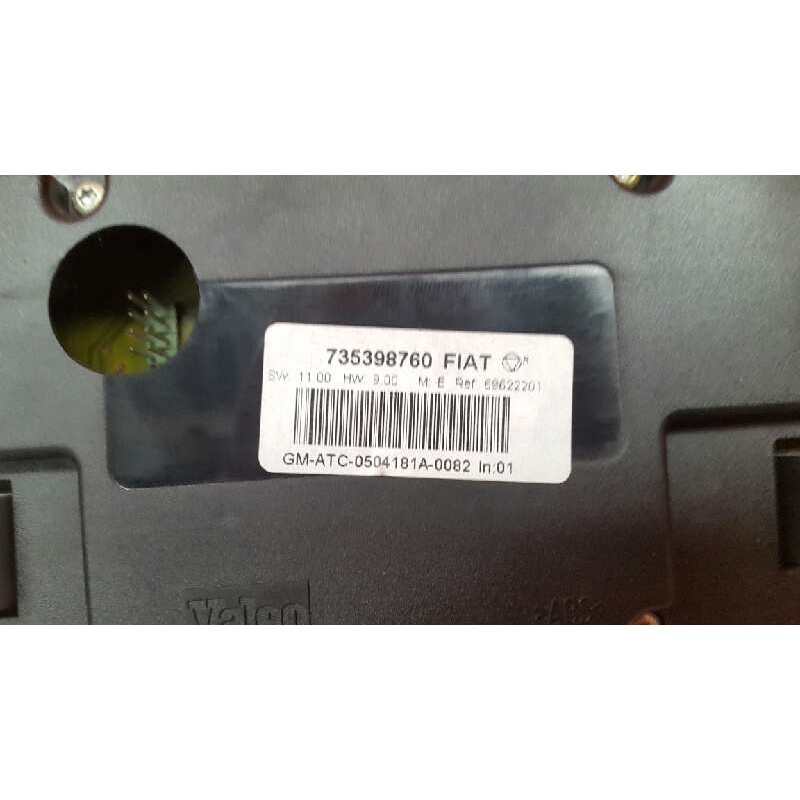 Recambio de mando climatizador para fiat croma (194) 1.9 8v multijet dynamic referencia OEM IAM p69622201504180082 735398760 