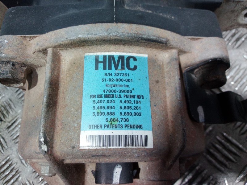 Recambio de diferencial trasero para hyundai tucson (jm) referencia OEM IAM 4780039000 4780039000 4780039000