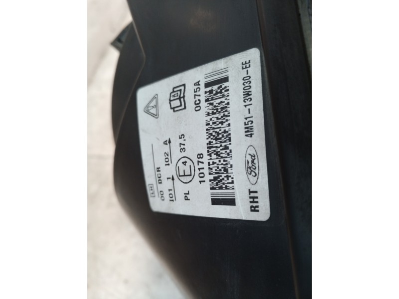 Recambio de faro izquierdo para ford focus berlina (cap) titanium referencia OEM IAM 4M5113W030 4M5113W030 4M5113W030EE