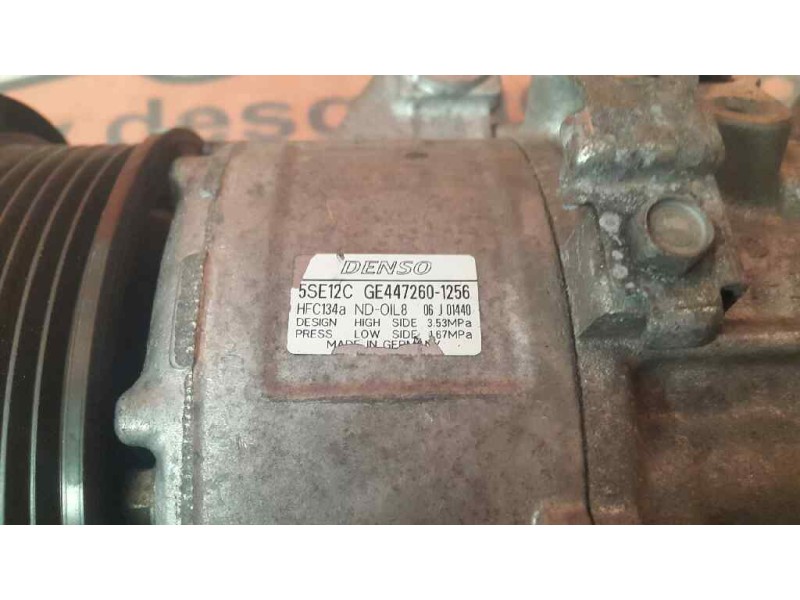 Recambio de compresor aire acondicionado para skoda octavia berlina (1z3) elegance referencia OEM IAM GE447260 GE447260 GE447260