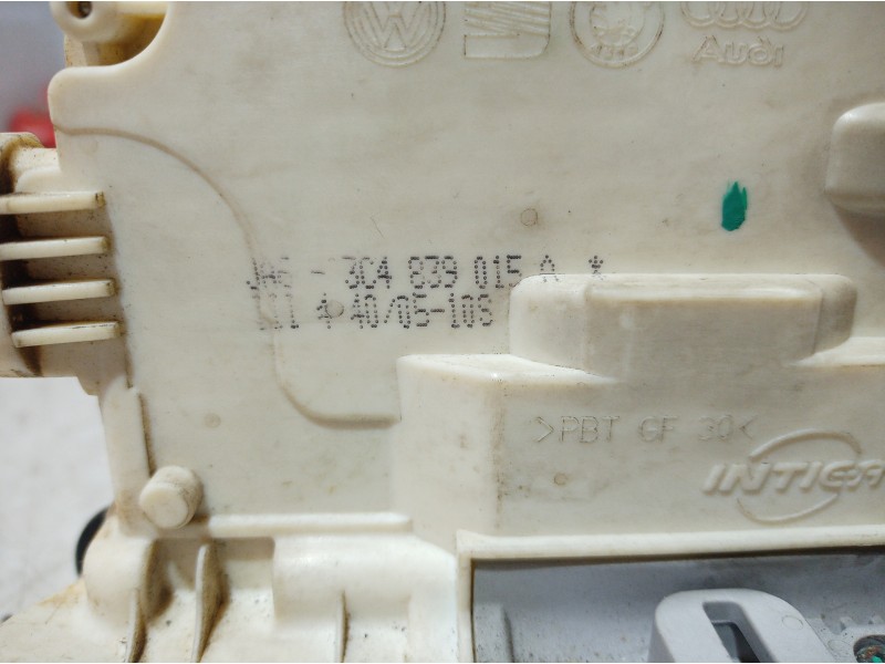 Recambio de cerradura puerta trasera izquierda para volkswagen passat berlina (3c2) edition referencia OEM IAM 3C4839015A 3C4839