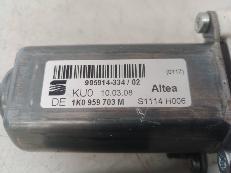 Recambio de motor elevalunas trasero izquierdo para seat altea (5p1) reference referencia OEM IAM 1K0959703M 1K0959703M 1K095970