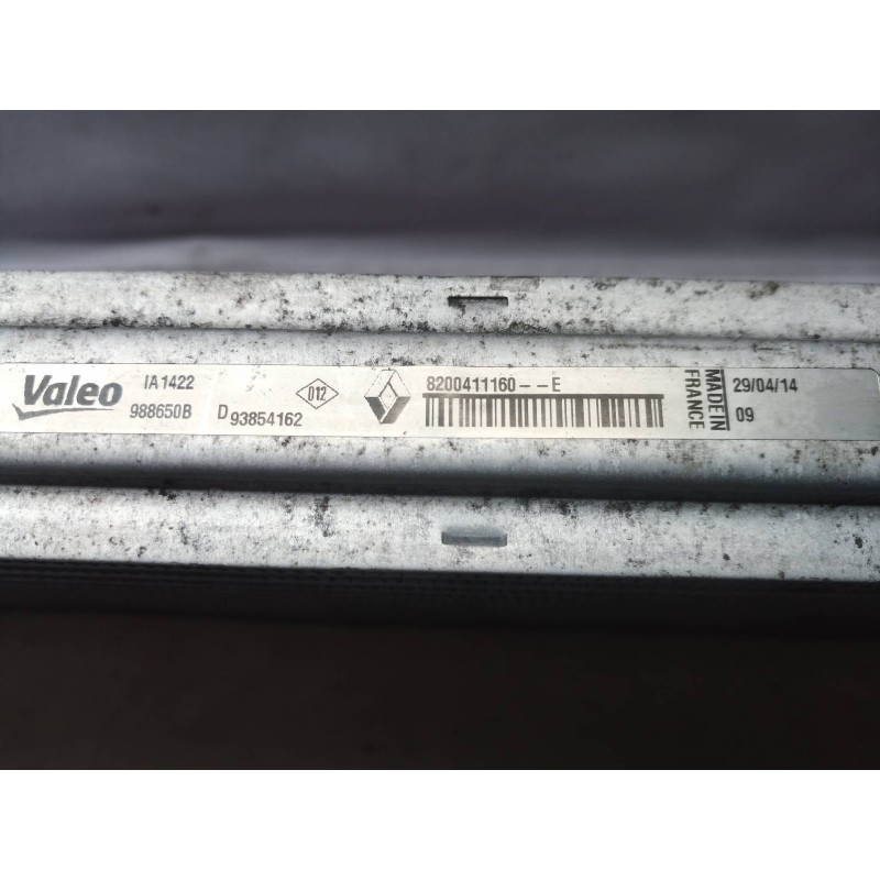 Recambio de intercooler para opel vivaro caja abierta (07.2006 =>) 2.0 16v cdti referencia OEM IAM 8200411160 8200411160 8200411