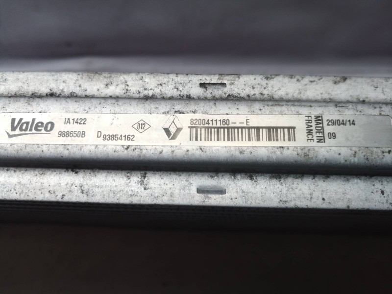 Recambio de intercooler para opel vivaro caja abierta (07.2006 =>) 2.0 16v cdti referencia OEM IAM 8200411160 8200411160 8200411