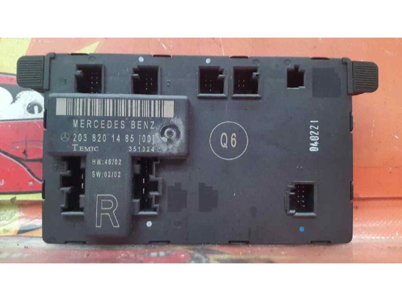 Recambio de centralita cierre para mercedes-benz clase c (w203) berlina 200 cdi (203.004) referencia OEM IAM 2038201485  