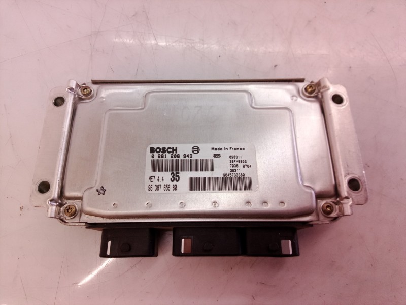 Recambio de centralita motor uce para peugeot 307 (s1) xr referencia OEM IAM 0261206943 0261206943 9638765680 Recambio de centralita motor uce para peugeot 307 (s1) xr referencia OEM IAM 0261206943 0261206943 9638765680