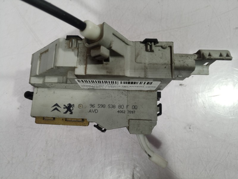 Recambio de cerradura puerta delantera derecha para peugeot 407 referencia OEM IAM 9659853880 9659853880 9659853880