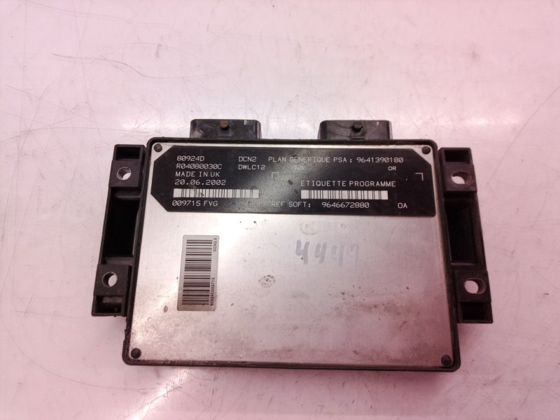 Recambio de centralita motor uce para peugeot 206 berlina xr referencia OEM IAM R04080030C R04080030 80924