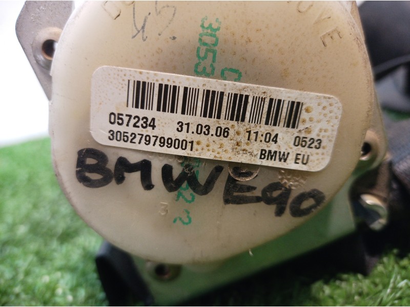 Recambio de cinturon seguridad trasero izquierdo para bmw serie 3 berlina (e90) referencia OEM IAM 305279799001 305279799001 697