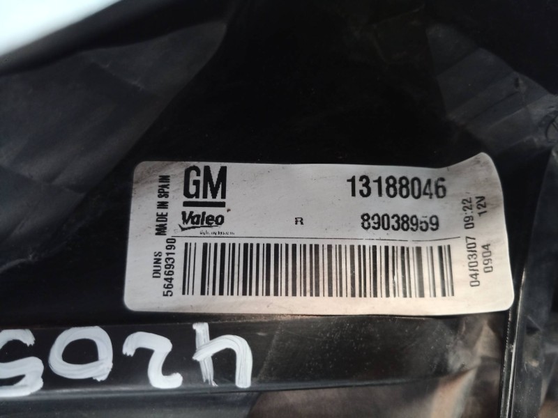 Recambio de piloto trasero derecho para opel corsa d enjoy referencia OEM IAM 13188046 13188046 89038959