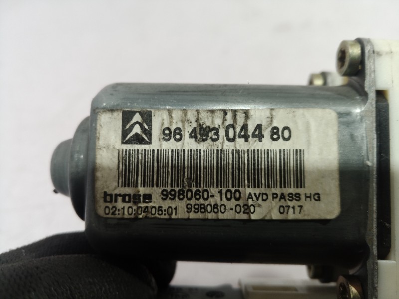 Recambio de motor elevalunas delantero derecho para citroën c5 berlina referencia OEM IAM 9649304480 9649304480 9649304480