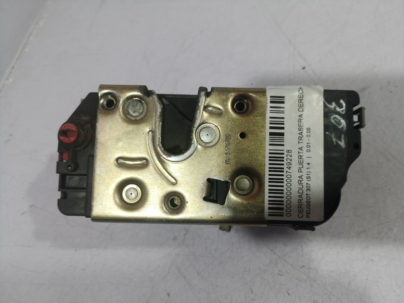 Recambio de cerradura puerta trasera derecha para peugeot 307 (s1) 1.4 referencia OEM IAM   