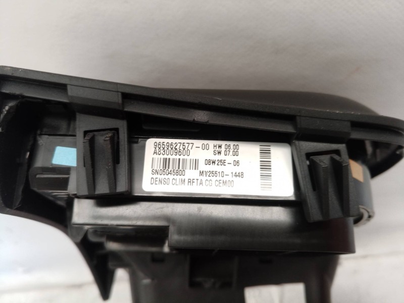 Recambio de mando climatizador para citroën c4 grand picasso exclusive plus referencia OEM IAM  9659627577 A83009600