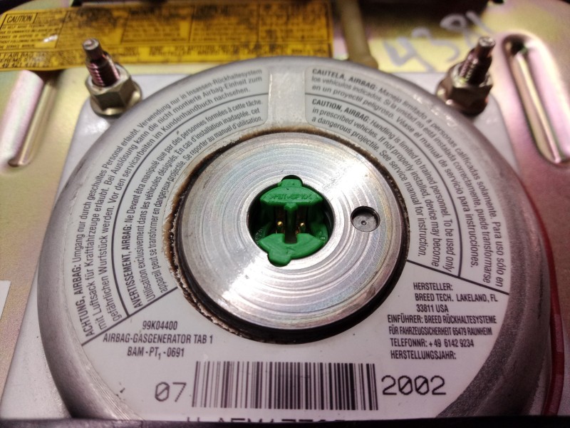 Recambio de airbag volante para kia carens referencia OEM IAM 0K2FB57K00 0K2FB57K00 RS56102C44