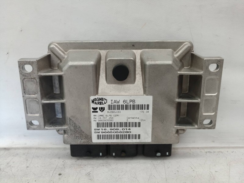 Recambio de centralita motor uce para citroën c4 grand picasso exclusive plus referencia OEM IAM  9665056280 16909014