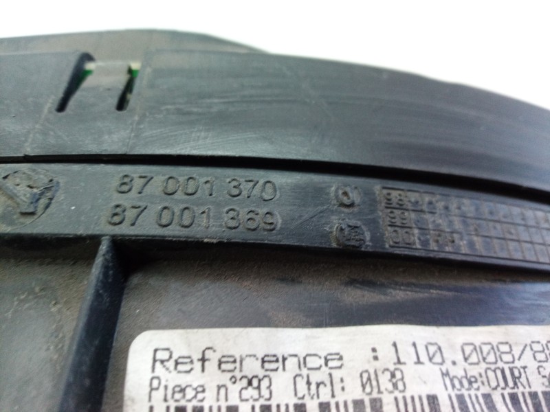 Recambio de cuadro instrumentos para peugeot 406 coupe (s1/s2) 2.0 referencia OEM IAM 9639937980 9639937980 87001370